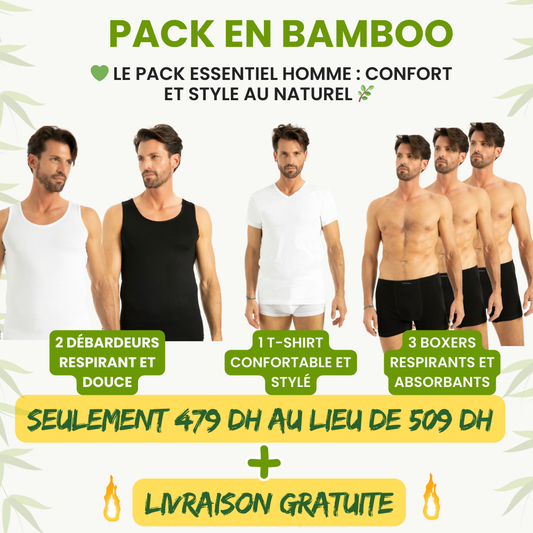 Pack HAJJ Homme luxe en Bamboo Wearbamboo