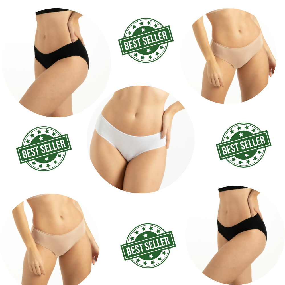 pack de 5 culottes - Our best seller Wearbamboo