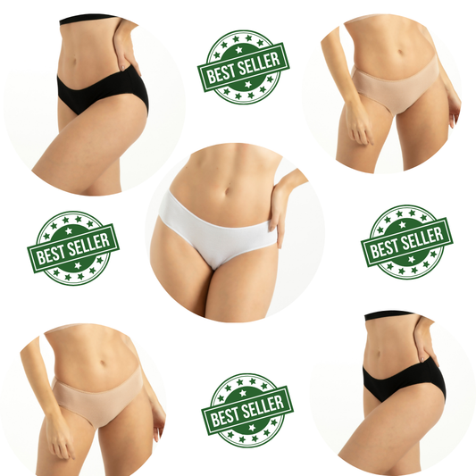 pack de 5 culottes - Our best seller Wearbamboo