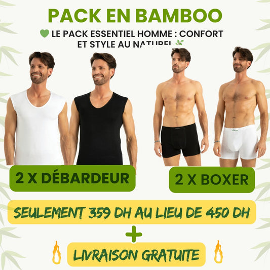 Pack Homme luxe Wearbamboo
